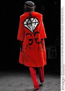 Mailand Fashion Week - Gucci Modenschau . Pics filed 03 03 2016. Milan, Italy. Gucci show at Milan Fashion Week A W 2016.  xi-Imagesx IIM-12095-0008