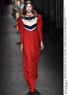 . Pics filed 03 03 2016. Milan, Italy. Gucci show at Milan Fashion Week A W 2016.  xi-Imagesx IIM-12095-0029