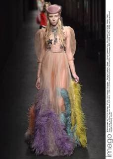 Mailand Fashion Week - Gucci Modenschau . Pics filed 03 03 2016. Milan, Italy. Gucci show at Milan Fashion Week A W 2016.  xi-Imagesx IIM-12095-0047