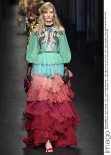 . Pics filed 03 03 2016. Milan, Italy. Gucci show at Milan Fashion Week A W 2016.  xi-Imagesx IIM-12095-0054