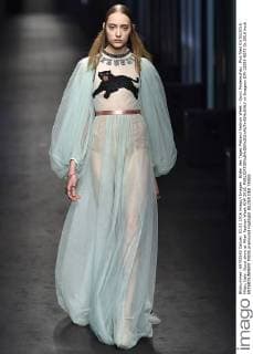 Bilder des Tages Mailand Fashion Week - Gucci Modenschau . Pics filed 03 03 2016. Milan, Italy. Gucci show at Milan Fashion Week A W 2016.  xi-Imagesx IIM-12095-0075