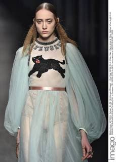 . Pics filed 03 03 2016. Milan, Italy. Gucci show at Milan Fashion Week A W 2016.  xi-Imagesx IIM-12095-0076