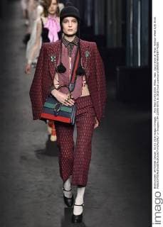 . Pics filed 03 03 2016. Milan, Italy. Gucci show at Milan Fashion Week A W 2016.  xi-Imagesx IIM-12095-0071