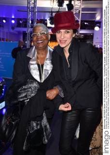Firmine Richard et guest - 2016-2017 a Paris CELEBRITES : Collection Christophe Guillarme- Fashion Week de paris - Pret a porter Automne hiver 2016-2017 - 02 03 2016 LionelUrman Panoramic 