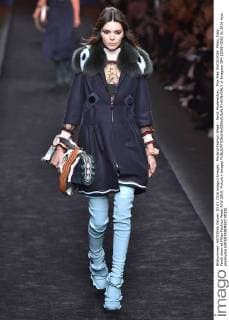 Mailand Fashion Week - Fendi Modenschau . Pics filed 03 03 2016. Milan, Italy. Fendi show at Milan Fashion Week A W 2016. Picture i-Images  xi-Imagesx IIM-12096-0002