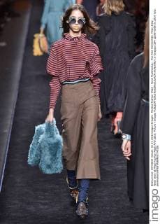 Mailand Fashion Week - Fendi Modenschau . Pics filed 03 03 2016. Milan, Italy. Fendi show at Milan Fashion Week A W 2016. Picture i-Images  xi-Imagesx IIM-12096-0008