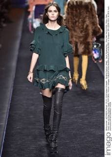 Mailand Fashion Week - Fendi Modenschau . Pics filed 03 03 2016. Milan, Italy. Fendi show at Milan Fashion Week A W 2016. Picture i-Images  xi-Imagesx IIM-12096-0011