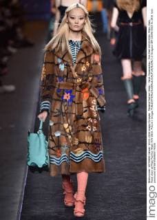 Mailand Fashion Week - Fendi Modenschau . Pics filed 03 03 2016. Milan, Italy. Fendi show at Milan Fashion Week A W 2016. Picture i-Images  xi-Imagesx IIM-12096-0025