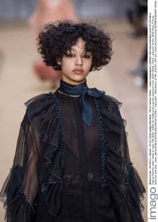 Paris Fashion Week - Chloe Modenschau 205392 Marineau Starface 2016-03-03 Paris France Fashion week ready to wear AW 2016. Defile de mode pret a porter automne hiver 2016.Chloe. Chloé , autumn-winter 2016 Paris, France Editorial use only _sans_perso  Copyright: xMarineaux STAR_205392_024