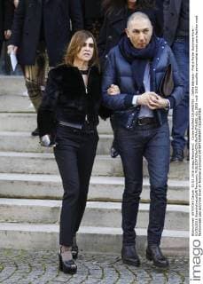 Carine Roitfeld CELEBRITES : Defile Balmain - Pret a Porter Automne Hiver - 03 03 2016 GwendolineLeGoff Panoramic 