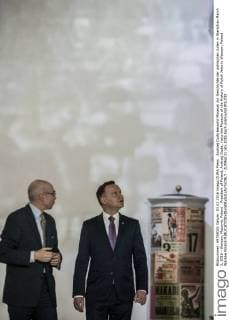 Andrzej Duda besucht Museum zur Geschichte der polnischen Juden in Warschau March 3, 2016 - Warsaw, Mazovia, Poland - President of Poland, Andrzej Duda, visits the Museum of the History of Polish Jews in Warsaw, Poland Warsaw Poland - ZUMAa131