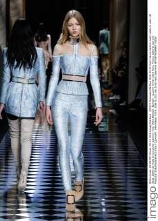 205420 Marineau Starface 2016-03-03 Paris France Fashion week ready to wear AW 2016. Defile de mode pret a porter automne hiver 2016.Balmain. Balmain , autumn-winter 2016 Paris, France Editorial use only  Copyright: xMarineaux STAR_205420_022