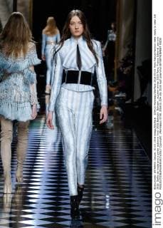 205420 Marineau Starface 2016-03-03 Paris France Fashion week ready to wear AW 2016. Defile de mode pret a porter automne hiver 2016.Balmain. Balmain , autumn-winter 2016 Paris, France Editorial use only  Copyright: xMarineaux STAR_205420_024