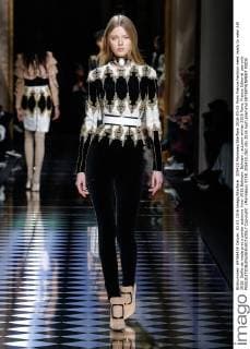 205420 Marineau Starface 2016-03-03 Paris France Fashion week ready to wear AW 2016. Defile de mode pret a porter automne hiver 2016.Balmain. Balmain , autumn-winter 2016 Paris, France Editorial use only  Copyright: xMarineaux STAR_205420_062