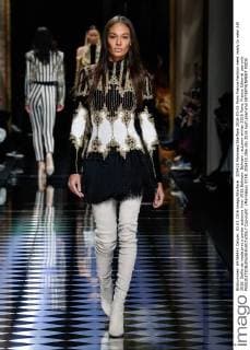 205420 Marineau Starface 2016-03-03 Paris France Fashion week ready to wear AW 2016. Defile de mode pret a porter automne hiver 2016.Balmain. Balmain , autumn-winter 2016 Paris, France Editorial use only  Copyright: xMarineaux STAR_205420_066
