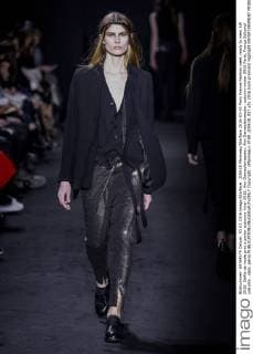 205428 Marineau Starface 2016-03-03 Paris France Fashion week ready to wear AW 2016. Defile de mode pret a porter automne hiver 2016. Ann Demeulemeester. Ann Demeulemeester, autumn-winter 2016 Paris, France Editorial use only _sans_perso  Copyright: xMarineaux STAR_205428_027