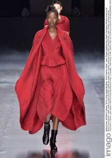 Paris Fashion Week - Issey Miyake Modenschau 205451 Marineau Starface 2016-03-04 Paris France Fashion week ready to wear AW 2016. Defile de mode pret a porter automne hiver 2016. Issey Miyake. Issey Miyake, autumn-winter 2016 Paris, France _sans_perso  Copyright: xMarineaux STAR_205451_048