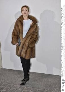 Paris Fashion Week - Promis besuchen Dior Modenschau 205450 De Rosa Starface 2016-03-04 Paris France Fashion week ready to wear AW 2016. Defile de mode pret a porter automne hiver 2016.Christian Dior. People. de La Falaise, Lucie  Copyright: xDexRosax STAR_205450_126