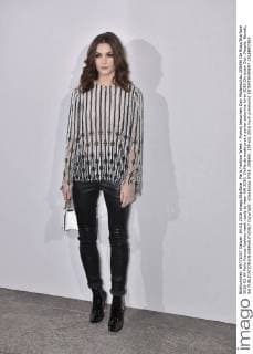 Paris Fashion Week - Promis besuchen Dior Modenschau 205450 De Rosa Starface 2016-03-04 Paris France Fashion week ready to wear AW 2016. Defile de mode pret a porter automne hiver 2016.Christian Dior. People. Benett, Sai  Copyright: xDexRosax STAR_205450_129