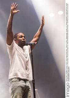 March 5, 2016 - Okeechobee, Florida, U.S - Rapper KENDRICK LAMAR performs live at the Okeechobee Music Festival in Okeechobee, Florida Okeechobee U.S. - ZUMAs135