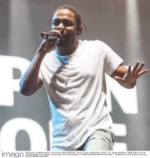 March 5, 2016 - Okeechobee, Florida, U.S - Rapper KENDRICK LAMAR performs live at the Okeechobee Music Festival in Okeechobee, Florida Okeechobee U.S. - ZUMAs135