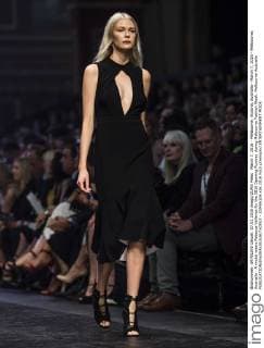 March 7, 2016 - Melbourne, Victoria, Australia - March 7, 2016 - Melbourne, Australia - A model wears Rebecca Vallance for the 2016 Opening Runway during Melbourne Fashion Week. Melbourne Australia - ZUMAk106