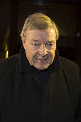 . 28 02 2016. London, United Kingdom. Cardinal George Pell gives evidence to royal commission. Cardinal George Pell leaves Hotel Quirinale, Rome, after giving evidence to The Royal Commission via video link.  xDavidxMirzoeffx xi-Imagesx IIM-12060-0018