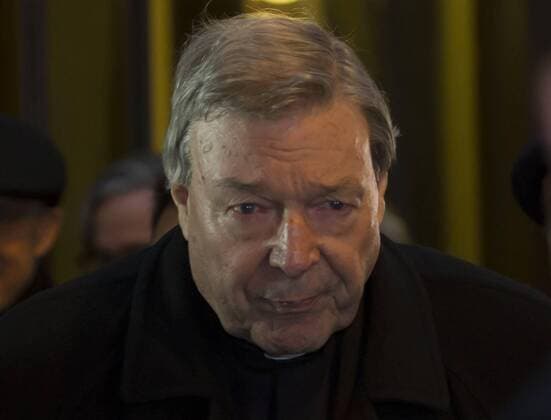 . 01 03 2016. London, United Kingdom. Cardinal George Pell leaves Hotel Quirinale, Rome, after giving evidence to The Royal Commission via video link.  xDavidxMirzoeffx xi-Imagesx IIM-12074-0023