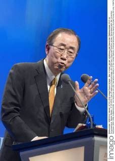 Ban Ki-moon bei der Verleihung des Deutschen Medienpreises 2015 im Kongresshaus. Baden-Baden, 07.03.2016 Foto:xFredericx xFuturexImage