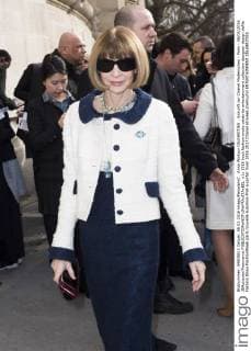 Anna Wintour CELEBRITIES : Ankunft zur Chanel Modenschau - Paris - 08 03 2016 JBAutissier Panoramic 