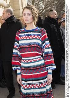 Marie Ange Casta CELEBRITIES : Ankunft zur Chanel Modenschau - Paris - 08 03 2016 JBAutissier Panoramic 