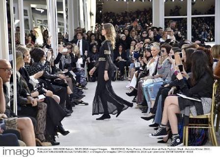 . 08 03 2016. Paris, France. Chanel show at Paris Fashion Week -Autumn Winter 2016.  xi-Imagesx xi-Imagesx IIM-12142-0003