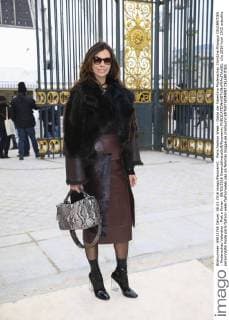 Paris Fashion Week - Gäste der Valentino Modenschau Christina Pitanguy CELEBRITIES : Modenschau Valentino - Pret a Porter - 08 03 2016 GwendolineLeGoff Panoramic 