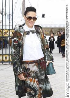 Paris Fashion Week - Gäste der Valentino Modenschau Adriana Abascal CELEBRITIES : Modenschau Valentino - Pret a Porter - 08 03 2016 GwendolineLeGoff Panoramic 