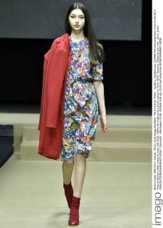 Paris Fashion Week - agnes b. Modenschau 205568 Marineau Starface 2016-03-08 Paris France Fashion week ready to wear AW 2016. Defile de mode pret a porter automne hiver 2016. Agnes b. Editorial use only _sans_perso  Copyright: xMarineaux STAR_205568_034