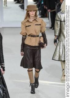 Paris Fashion Week - Chanel Modenschau 205567 Marineau Starface 2016-03-08 Paris France Fashion week ready to wear AW 2016. Defile de mode pret a porter automne hiver 2016. Chanel. Chanel , autumn-winter 2016Paris, France _sans_perso  Copyright: xMarineaux STAR_205567_081
