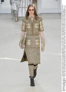 Paris Fashion Week - Chanel Modenschau 205567 Marineau Starface 2016-03-08 Paris France Fashion week ready to wear AW 2016. Defile de mode pret a porter automne hiver 2016. Chanel. Chanel , autumn-winter 2016 Paris, France _sans_perso  Copyright: xMarineaux STAR_205567_085