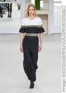 Paris Fashion Week - Chanel Modenschau 205567 Marineau Starface 2016-03-08 Paris France Fashion week ready to wear AW 2016. Defile de mode pret a porter automne hiver 2016. Chanel. Chanel , autumn-winter 2016 Paris, France _sans_perso  Copyright: xMarineaux STAR_205567_108