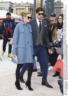 Olivia Palermo CELEBRITIES : Modenschau Valentino - Pret a Porter - Paris 08 03 2016 GwendolineLeGoff Panoramic 