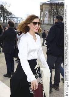 Clotilde Courau CELEBRITIES : Modenschau Valentino - Pret a Porter - Paris 08 03 2016 GwendolineLeGoff Panoramic 