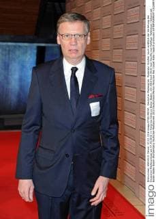 Deutscher Medienpreis. Moderator Günther Jauch anläßlich der Verleihung des Deutschen Medienpreises am 07.03.2016 im Kongress Centrum Baden Baden.