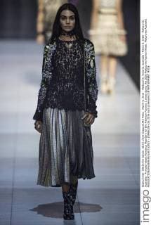 March 8, 2016 - Melbourne, Victoria, Australia - March 8, 2016 - Melbourne, Australia - A model wears Romance Was Born for the Premium Runway 1 show during the 2016 Melbourne Fashion Week. Melbourne Australia - ZUMAk106