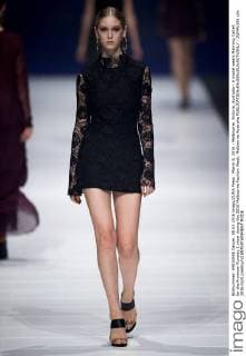 March 8, 2016 - Melbourne, Victoria, Australia - A model wears Manning Cartell for the Premium Runway 2 show during the 2016 Melbourne Fashion Week. Melbourne Australia - ZUMAk106