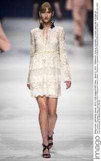 March 8, 2016 - Melbourne, Victoria, Australia - A model wears Bec & Bridge for the Premium Runway 2 show during the 2016 Melbourne Fashion Week. Melbourne Australia - ZUMAk106