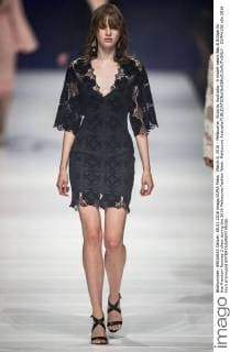 March 8, 2016 - Melbourne, Victoria, Australia - A model wears Bec & Bridge for the Premium Runway 2 show during the 2016 Melbourne Fashion Week. Melbourne Australia - ZUMAk106