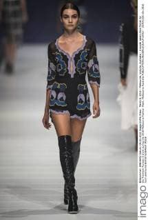 March 8, 2016 - Melbourne, Victoria, Australia - A model wears Alice McCall for the Premium Runway 2 show during the 2016 Melbourne Fashion Week. Melbourne Australia - ZUMAk106