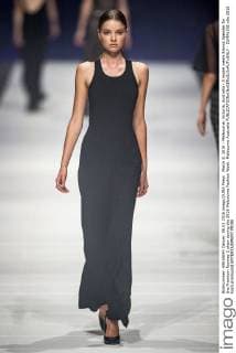 March 8, 2016 - Melbourne, Victoria, Australia - A model wears Bianca Spender for the Premium Runway 2 show during the 2016 Melbourne Fashion Week. Melbourne Australia - ZUMAk106