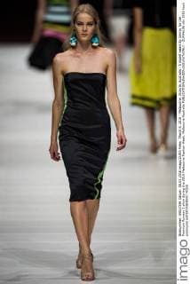 March 8, 2016 - Melbourne, Victoria, Australia - A model wears By Johnny for the Premium Runway 3 show during the 2016 Melbourne Fashion Week. Melbourne Australia - ZUMAk106