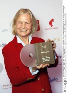 Heikedine Körting (Sonderpreis Die drei ??? ) bei der Verleihung des Deutschen Hörbuchpreises 2016 im WDR Funkhaus. Köln, 08.03.2016 Foto:xC.xHardtx xFuturexImage