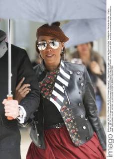 Paris Fashion Week - Gäste der Louis Vuitton Modenschau Marjorie Harvey - Pret a Porter - 09 03 2016 GwendolineLeGoff Panoramic 